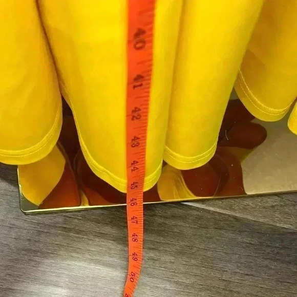 Jasz Couture - Cross Halter Mermaid Gown 6238. Bright Yellow Size 2 (Worn Once) - Picture 7 of 12